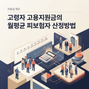 ai thumbnail branding 고령자 고용지원금의 월평균 피보험자 산정방법 1788174487