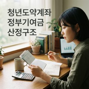 ai thumbnail photography 청년도약계좌 정부기여금 산정구조 1788180342